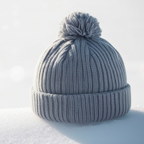 Soft Grey Beanie image