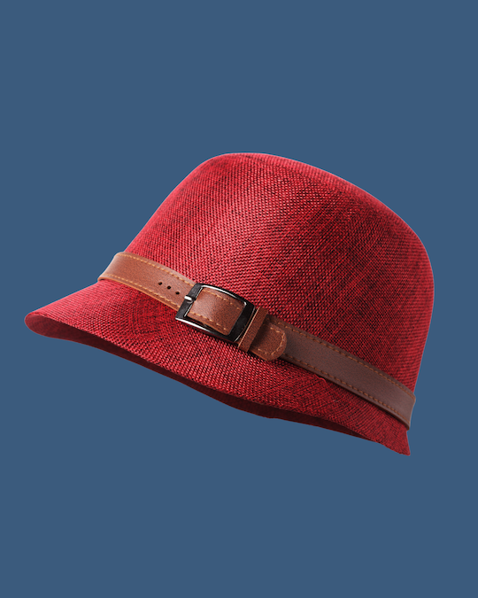 Ribbon-Trim Cloche